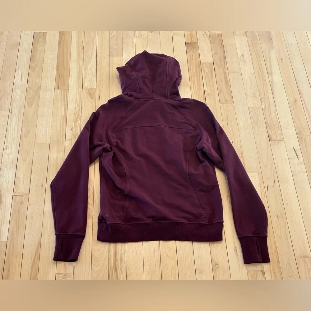 Lululemon Scuba Pullover Garnet Size 4 - Picture 5 of 9